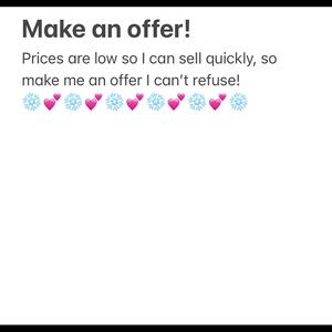 Ready to sell! Moving soon!